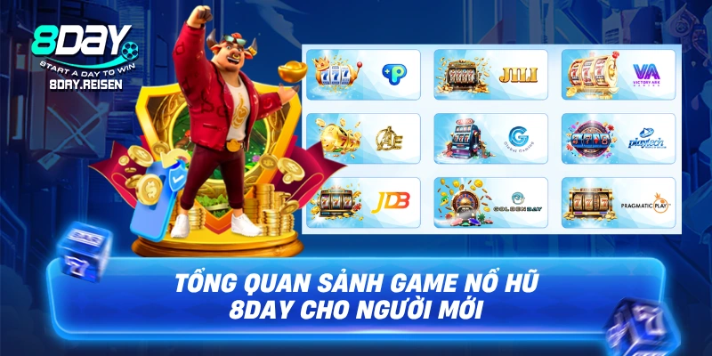 Tổng quan sảnh game nổ hũ 8Day cho người mới